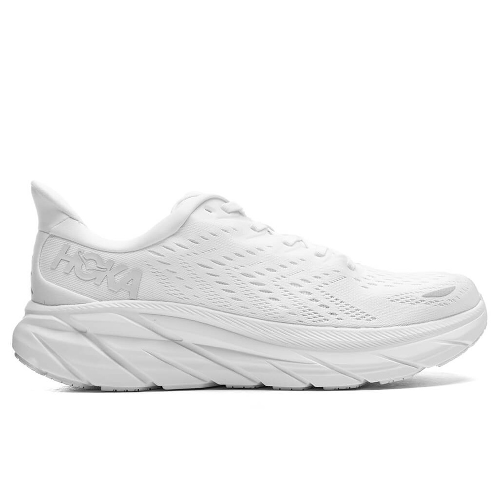 Hoka Women’s Clifton 8 Sneaker in White